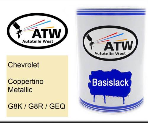 Chevrolet, Coppertino Metallic, G8K / G8R / GEQ: 500ml Lackdose, von ATW Autoteile West.